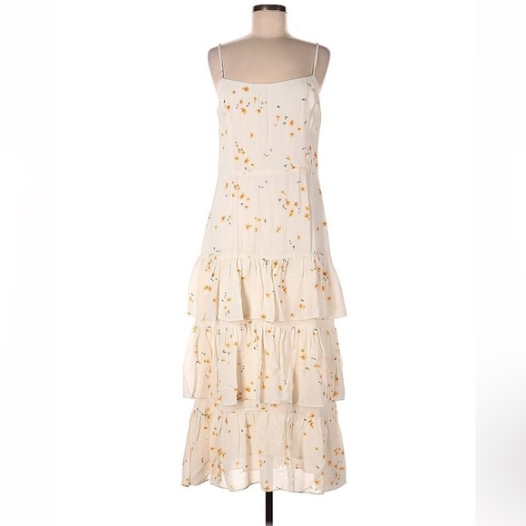 Reformation Foxglove floral printed tiered maxi Dress Opium - Picture 5 of 5